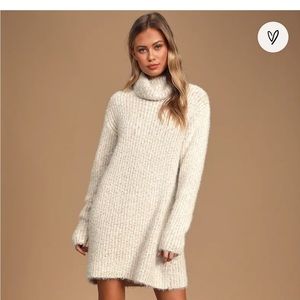 Lulu’s Sweet Whispers Sweater Dress